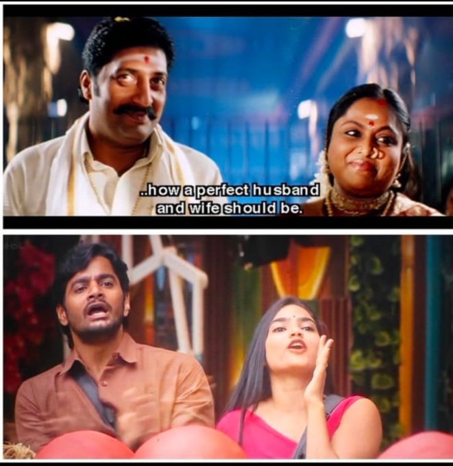 Aravind65128323's tweet photo. Most cunning Couple🤮

@RohitNaiduPatnm
@ShaliniDamera
#BiggbossTelugu10 #Rohit #Shalini #Rosh #RohithNaidu https://t.co/5iuOfgjEmi