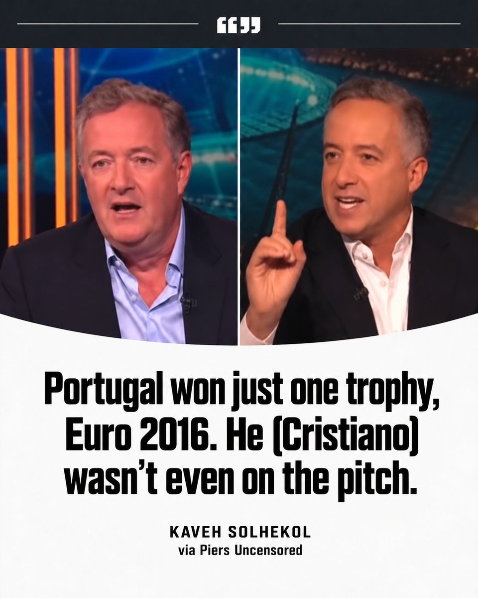 messiahballin's tweet photo. Haha 😂 This is how the world sees him. Everyone knows he was carried to the Euros 🏆😭 https://t.co/tzKpHhnonC