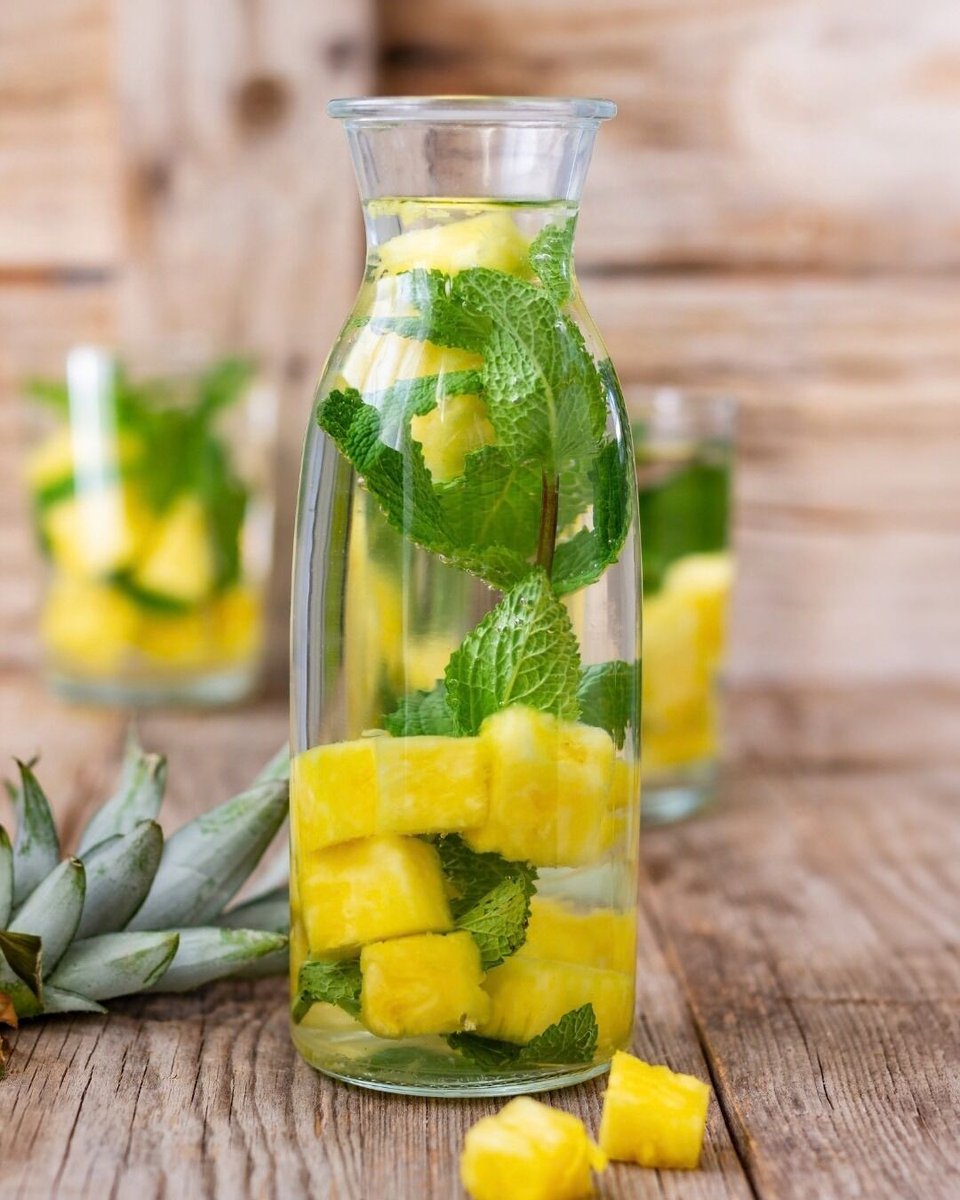 HealthAidltd's tweet photo. Turn ordinary water into a tropical treat!ππ¦ Add Pineapple to your water to boost hydration, support digestion, and enjoy a naturally sweet, refreshing drink!
#HydrationReminder #Pineapple #NutritionTips #HealthyLifestyle #PineappleWater #HealthAid https://t.co/w09iTJZTy6