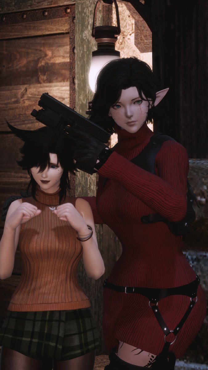 SoftysSoul's tweet photo. ☣︎ sᴜʀᴠɪᴠᴀʟ ʜᴏʀʀᴏʀ ☣︎

Leon you owe me one.

w/ @FafDrachentor 

#gposetober2026 https://t.co/Hw46LP4rvW