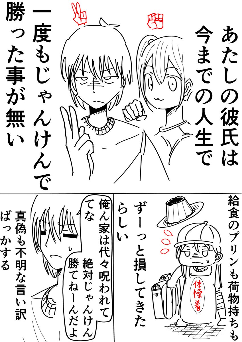 Rkun_pixiv's tweet photo. じゃんけん(1/2) https://t.co/uQlYXos0j7