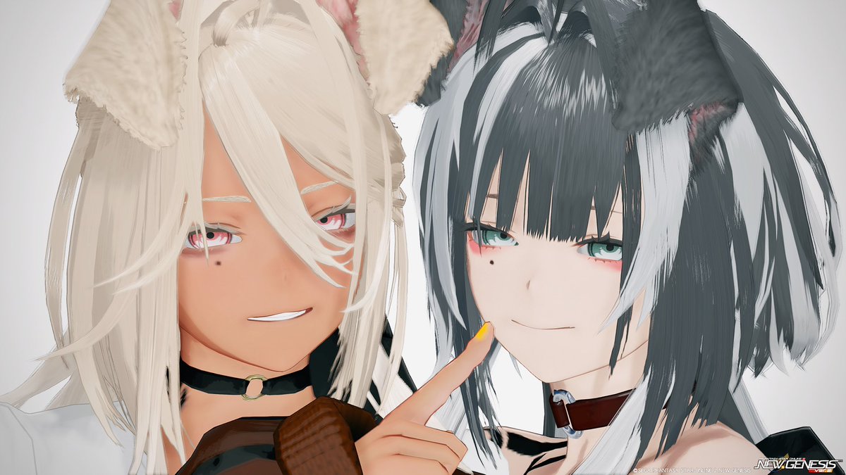 jaco8492's tweet photo. 黒ぎゃる白ぎゃる🐶

#PSO2NGS_SS 
#メンテの日なのでssを貼る https://t.co/tSJd45NUUD
