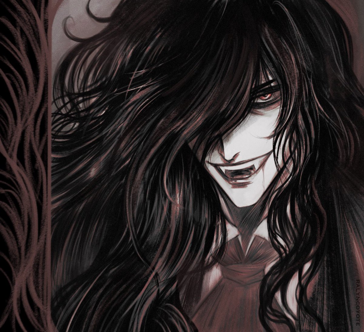 RalynCoyote's tweet photo. Day 5 : Thirst
#Hellsing https://t.co/EvdRi56Fdl
