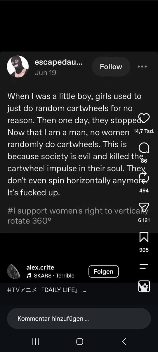 Fie__Fy's tweet photo. @EscapedAudios Sorry for being off topic but I JUST saw this on insta and thought "Ayo?!" https://t.co/zwFj1cKaBG