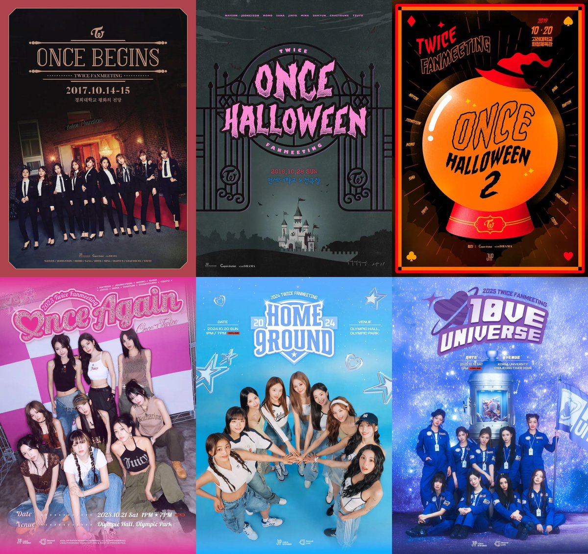sweet_yuki230's tweet photo. 17 ONCE BEGINS
18 ONCE HALLOWEEN
19 ONCE HALLOWEEN 2
(코로나로 안 한 20-21, 취소된 22)
23 ONCE AGAIN
24 HOME 9ROUND
25 10VE UNIVERSE
해마다 팬미팅 매년 참석했는데
팬파티로 바뀌자마자 못 가네요
팬미에서 만나기로 했는데
약속 못 지켜서 미안해 얘들아🥹 https://t.co/Is4wAzFeqY