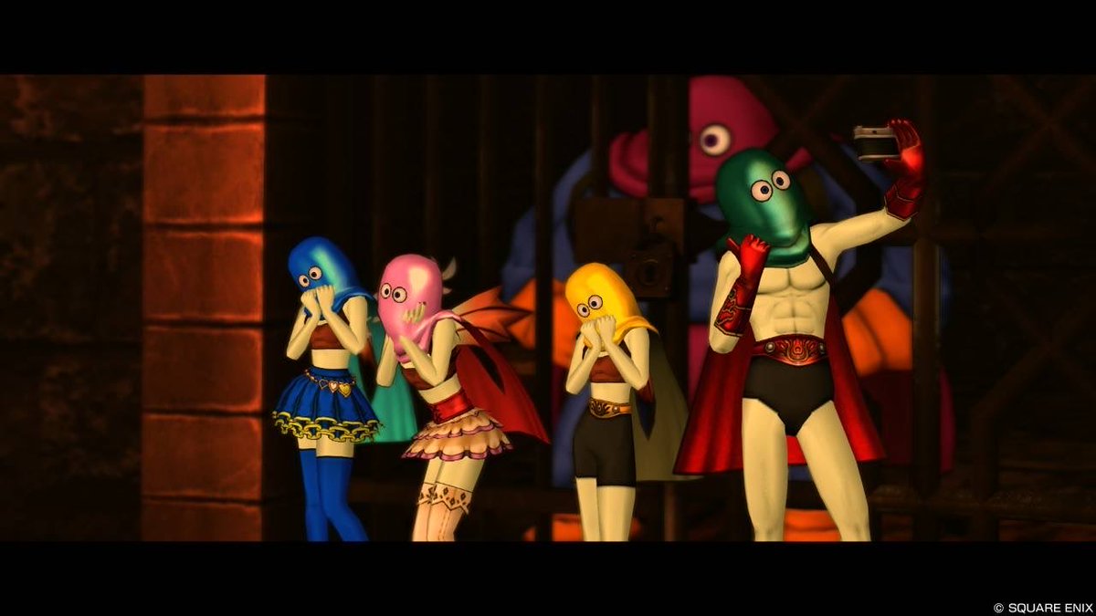 qbieeedqx's tweet photo. 同胞よ集え！！
囚われの友を救い出すのだっ！！！！
#dqx #増殖するカンダタ
#スローンズ https://t.co/Zid9lEQsQl