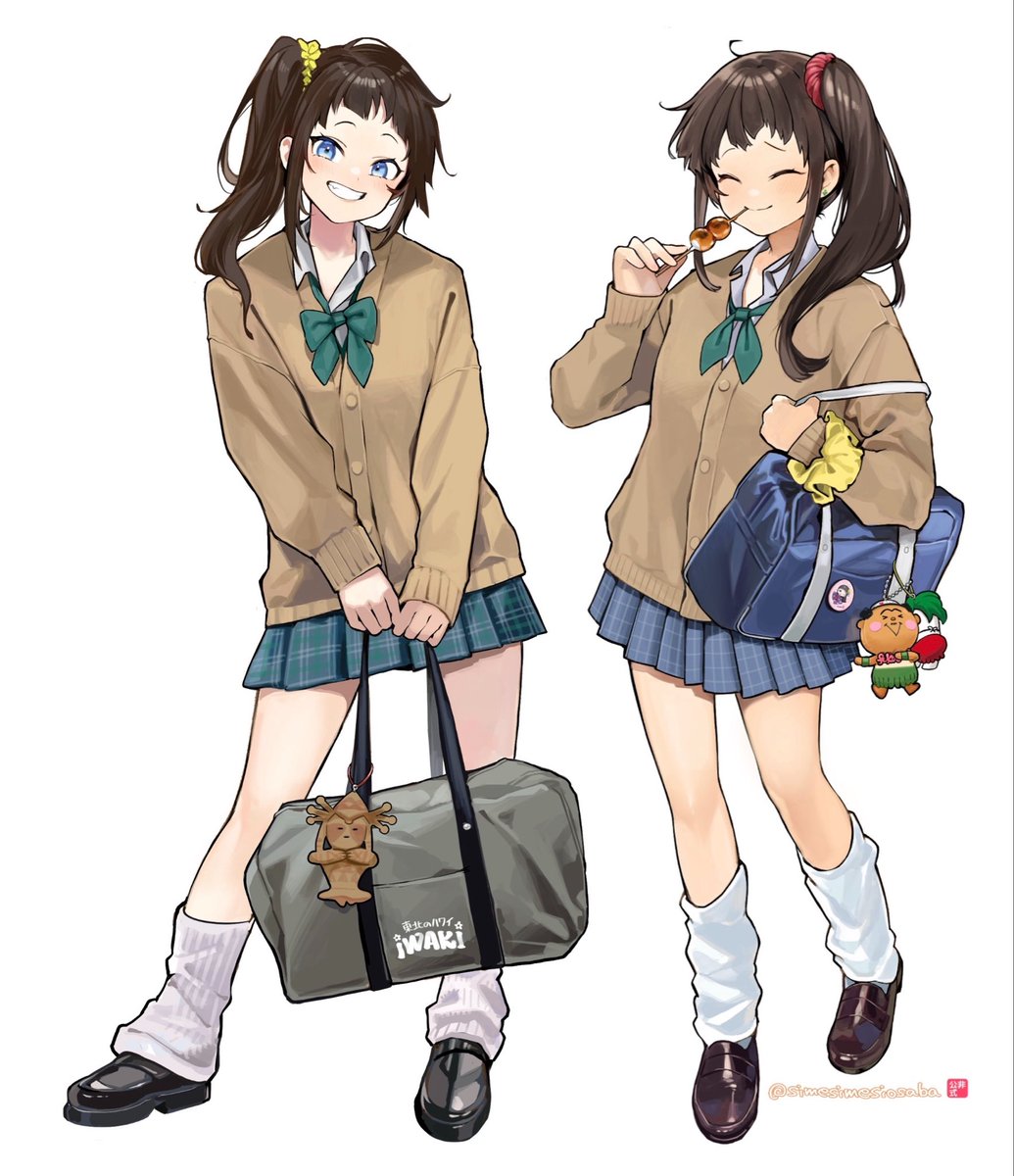simesimesiosaba's tweet photo. JKな🤙🌺ちゃん♨️(再掲)
制服とか小物考えるの楽しかった…
また描きたいな。

ステッカーとかアクスタにすれば良かった。
(当時の自分へ)

※二次創作
※衣装捏造 https://t.co/f4HNrrsoxL