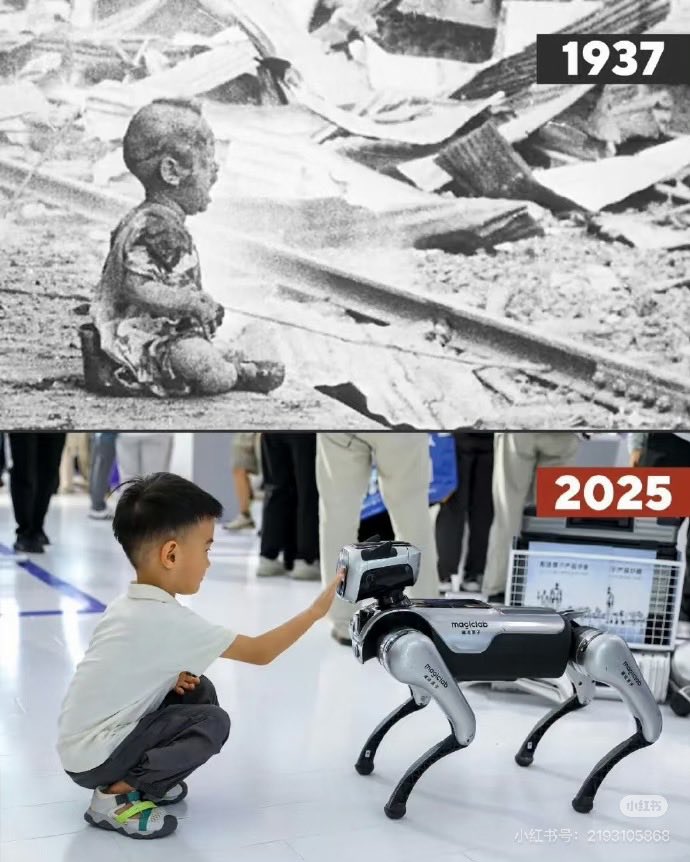Eivor_Koy's tweet photo. China didn’t wake up one morning and find all this waiting. It was paid for in blood, sweat, and the hard work of several generations.

A hundred years ago the country was semi-colonial and semi-feudal—famine everywhere, people barely surviving. The Chinese people refused to stay down. Under the leadership of the Communist Party of China, a long struggle produced what you see today.

We’ve always figured it’s better to count on yourself than wait for someone else to hand you a better life. Nothing good just drops from the sky.

Every country has to walk its own path. Brazil’s future is for Brazilians to build.

Wishing you all the best.