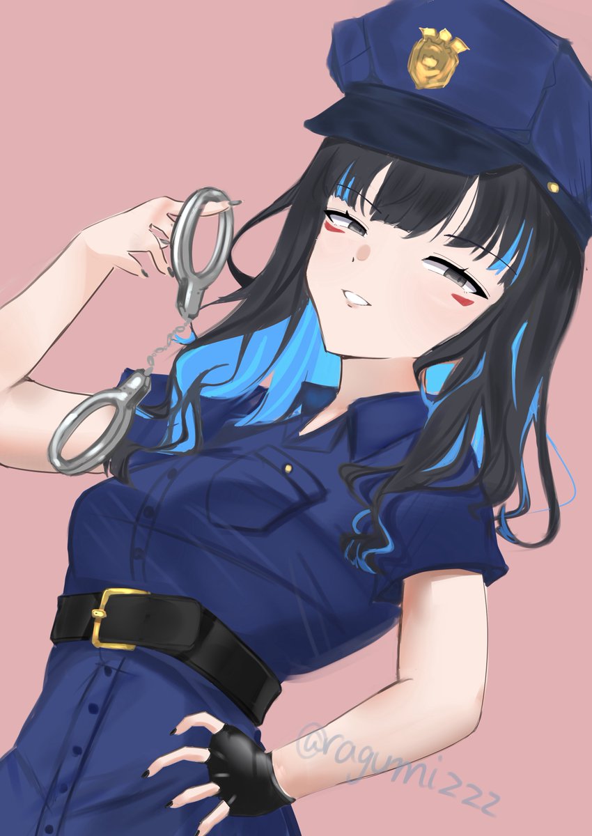 ragumizzz's tweet photo. 治安維持も大事な仕事です、よ。 https://t.co/975vaVYmAp