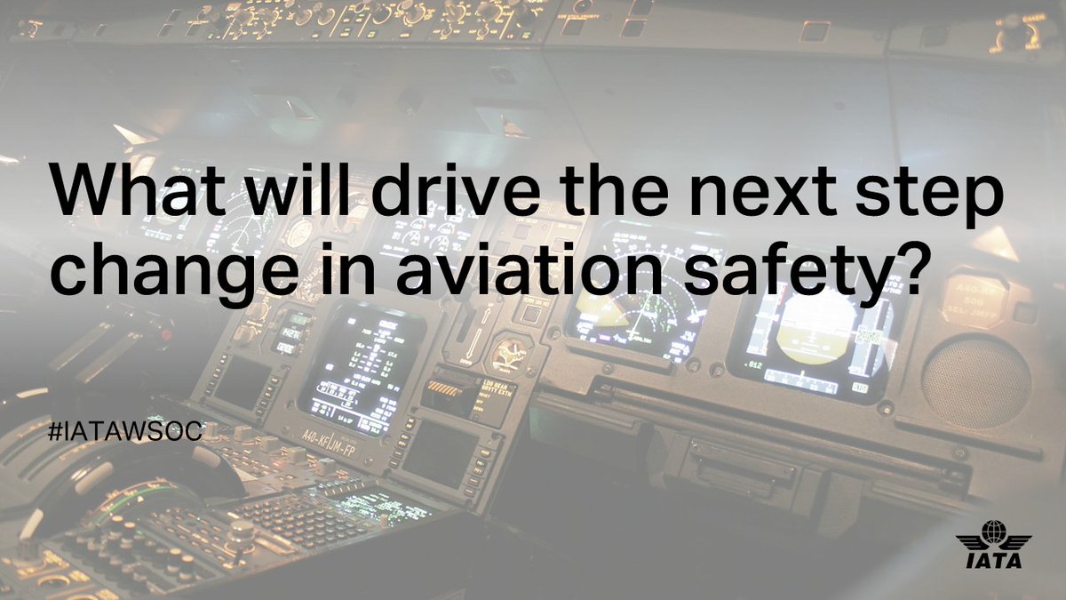 Image for the Tweet beginning: ✈️ Aviation is safer today