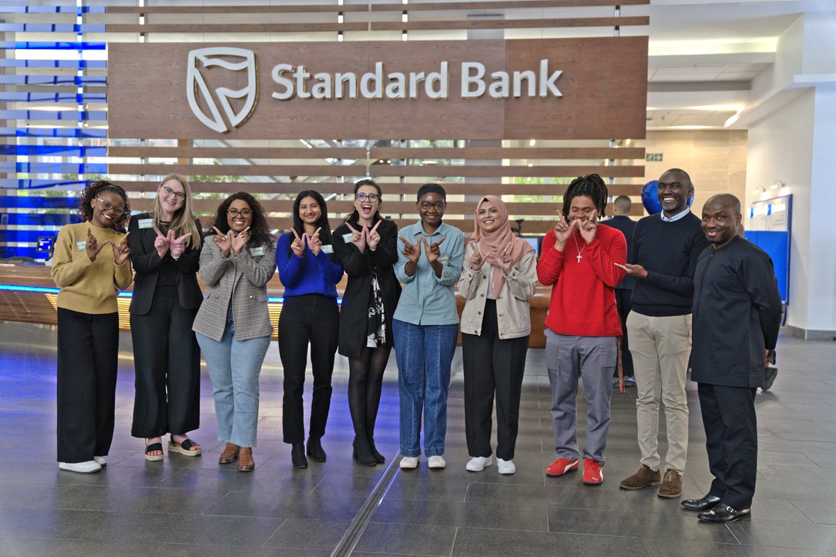 SBGroup's tweet photo. University of Pretoria students joined our experts for the #SDGChallenge Sprint Day, exploring the future of mobility in Africa. Supporting young innovators to turn ideas into solutions is where real growth begins. Grand finale: 16 October.
#GrowingAfrica #GrowGreenThinkBlue https://t.co/EiDpYLCXy0