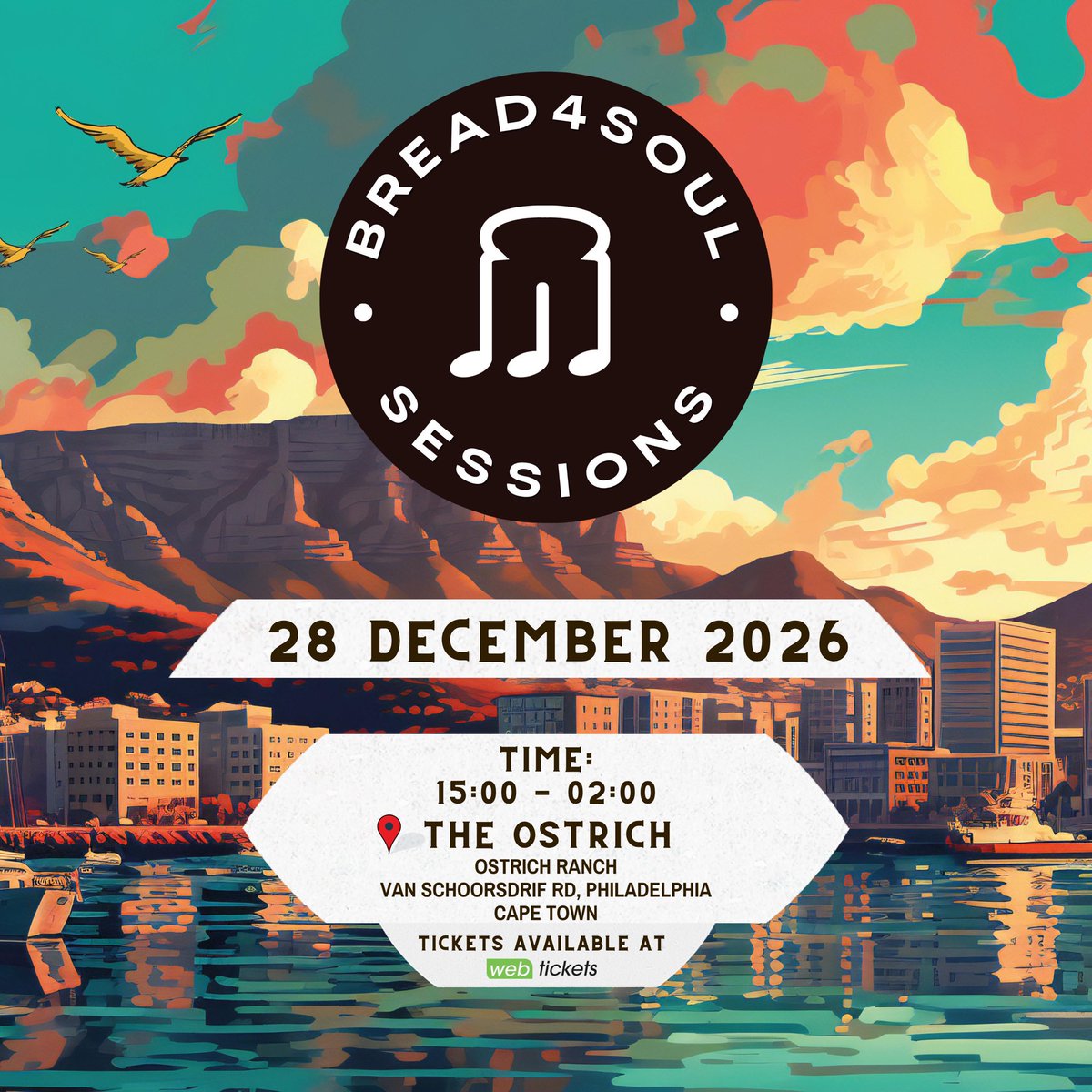 SirLSG_SA's tweet photo. B4S CPT, this Dizemba. Tickets drop tomorrow (Wednesday) at 12:00 on Webtickets https://t.co/I16NokQv2c