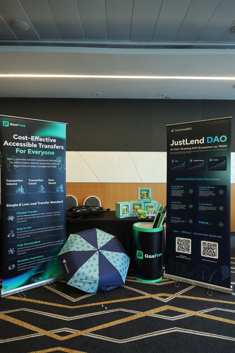 DeFi_JUST's tweet photo. 🇸🇬 #GasFree is glad to be part of @NoosProtocol AI Agent Summit in Singapore as an Ecosystem Partner.

AI Agents are getting closer to taking real actions on-chain. That makes simple, seamless transactions more important than ever.

We’re connecting with builders shaping the next wave of on-chain experiences. 🤝 #GasFreeToken2049