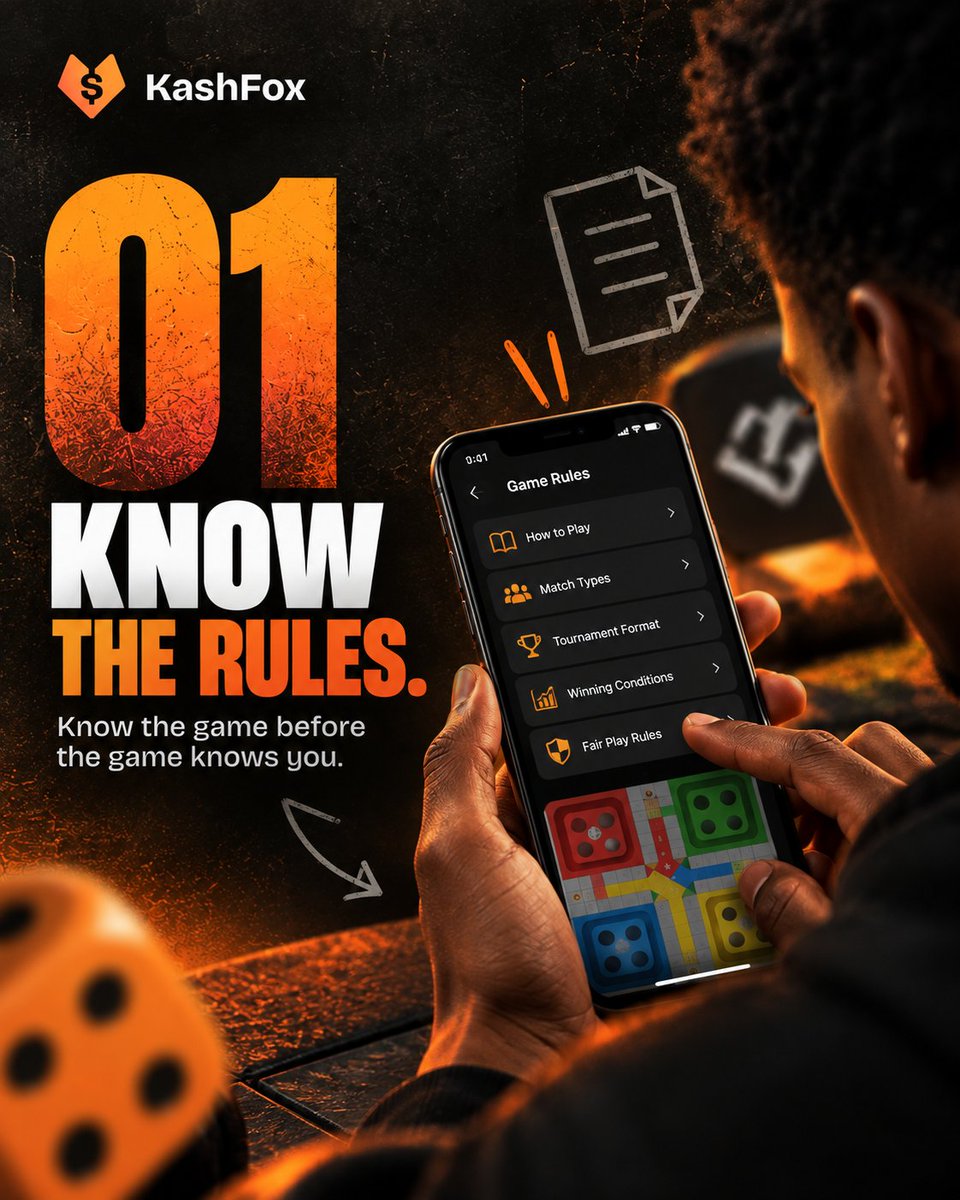 kashfoxapp's tweet photo. Before you enter the tournament, make sure you're ready to play. π²
Know the rules.
And most importantly, play with a plan.
The countdown continues.
13 DAYS TO GO. π₯
How ready are you?
#KashFoxLudo #Ludo #LudoPlayers #LudoTournament #LudoStrategy #GamingCommunity #MobileGaming https://t.co/aTQseDmM9a
