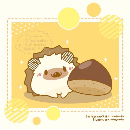 ai_megumin's tweet photo. 栗大好き🌰 https://t.co/F3DxiHr8jy