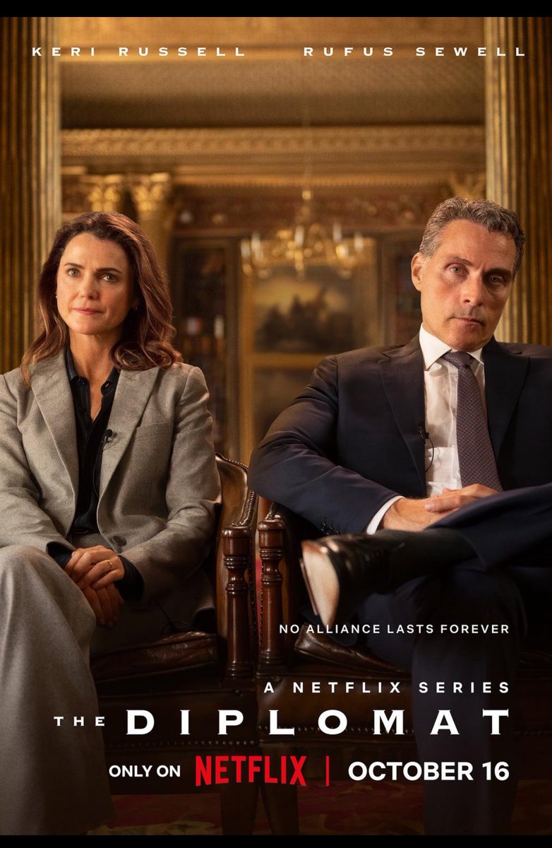 BiigKhalifa's tweet photo. WHAT WOULD YOU SACRIFICE FOR THE PERSON YOU LOVE?”

THE DIPLOMAT — SEASON 4 🌎

Power changes people.
Marriage changes people.

But what happens when your career puts you in a position where you have to choose between love and ambition? https://t.co/2BTZl4KXow