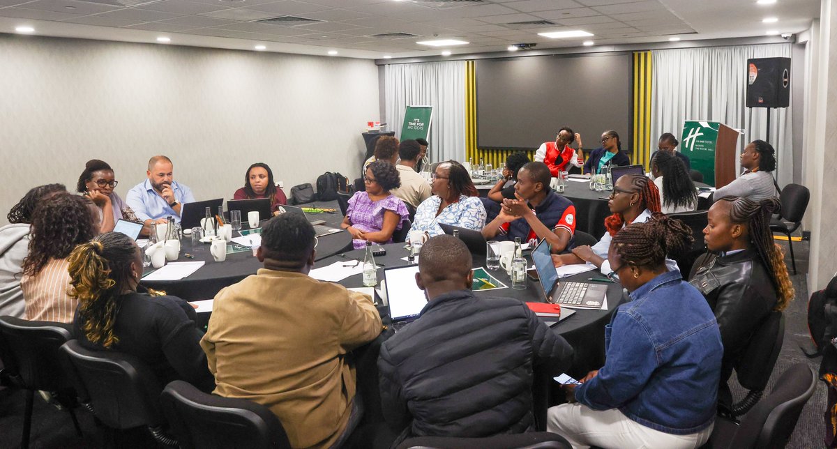 TaxJusticeAfric's tweet photo. 𝐑𝐞𝐟𝐥𝐞𝐜𝐭. 𝐑𝐞𝐢𝐦𝐚𝐠𝐢𝐧𝐞. 𝐏𝐥𝐚𝐧 𝐟𝐨𝐫 𝐰𝐡𝐚𝐭’𝐬 𝐧𝐞𝐱𝐭. 🌍

Following a successful 14th Pan-African Conference on Illicit Financial Flows and Taxation (PAC 2026), the TJNA team is back in Nairobi, taking a moment to reflect on our progress and shape our priorities for 2027.

In her opening remarks, TJNA Executive Director Chenai Mukumba applauded the team for their dedication and hard work in delivering one of our biggest PACs yet.

Now, with that momentum behind us, we’re turning our attention to the year ahead — identifying the issues, opportunities and actions that will drive our work forward.

#TaxJusticeAfrica #PAC2026 
 
Like, comment, share