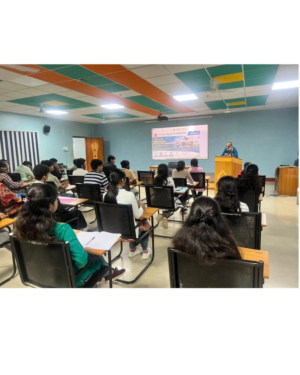 acscebangalore's tweet photo. โ๏ธ #Orientation_Programme | #Aeronautical_Engineering ๐ Dr. ACSCE hosted an insightful session for 3rd Sem B.E. students on 1 Oct 2026, featuring expert guidance on aerospace careers, innovation & emerging technologies. ๐โจ #DrACSCE #AerospaceEngineering https://t.co/OLHR8wOzfV