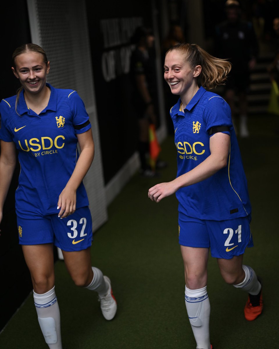 UWCL's tweet photo. Chelsea’s midfield maestros 💙

#UWCL https://t.co/0b7hiqfMi7