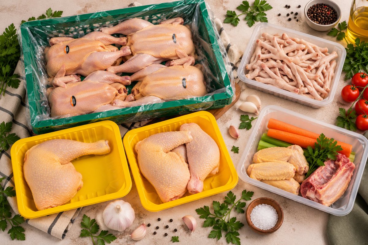 Nutrave_sa's tweet photo. La carne de gallina, fibrosa y de intenso sabor, es perfecta para preparar caldos, sopas, picadillo o croquetas. 🐔

En Nutrave la ponemos a tu disposición entera o en despiece.

Descubre la gama completa 👉 https://t.co/lH1k45t1a3

#Nutrave #Gallina #CarneDeGallina https://t.co/LfbFB0xy0A