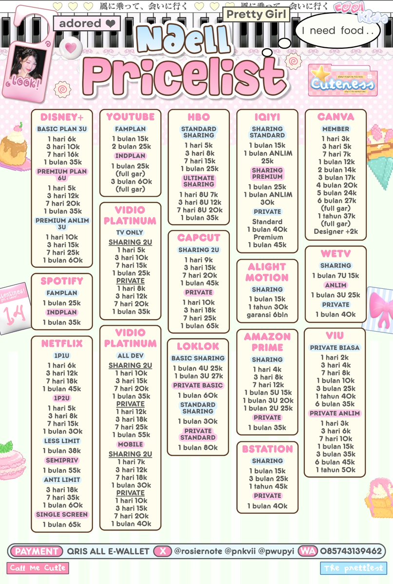 pwupyi's tweet photo. ꒰ა ₊˚ hello! 𓂃 💭 looking for premium apps? ୨୧
𓂃 🧺 ꒰ setiap transaksi min. 20k
bakal dapet 1 loyalty card + 1 stamp! ꒱ 🍭
kumpulin stampnya &amp; dapetin bonus menarik di order berikutnya 🍥‼️

💌 order : https://t.co/jyKlwXqSXp
🪽 testi : https://t.co/uMphjRJI0y https://t.co/gpjQfkaHZ3