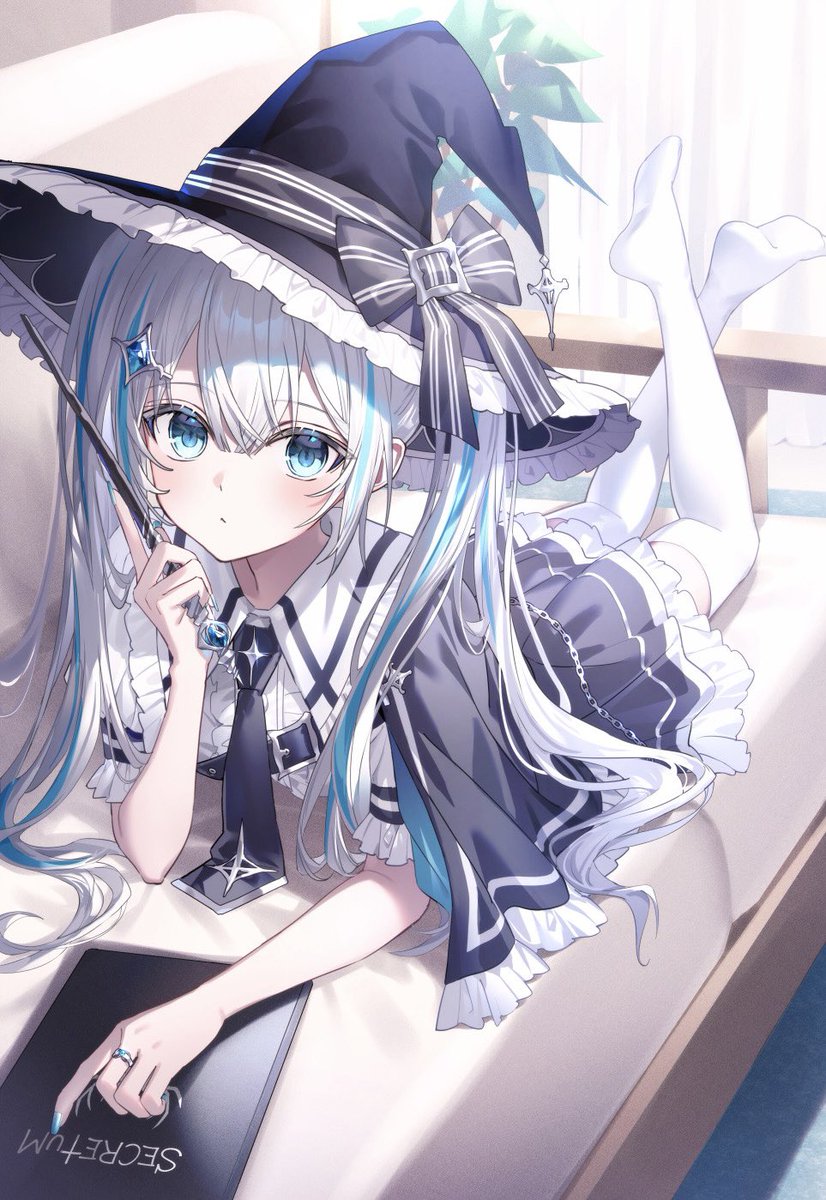 kazunehaka's tweet photo. 居候の魔女🪄 https://t.co/J9Ys4obrEr