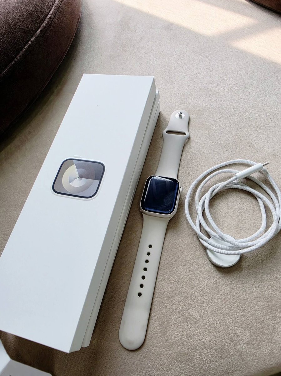 Cefayfot's tweet photo. Apple watch series9 gps 41mm
อุปกรณ์ครบกล่อง
- รอยจิดๆ ตามการใช้งาน
ราคา 3,900 รวมส่ง เดมสอบถามได้
#Applewatchมือสอง #Applewatchมือ2 #นาฬิกามือสอง #applewatch https://t.co/1XEJRbnZla