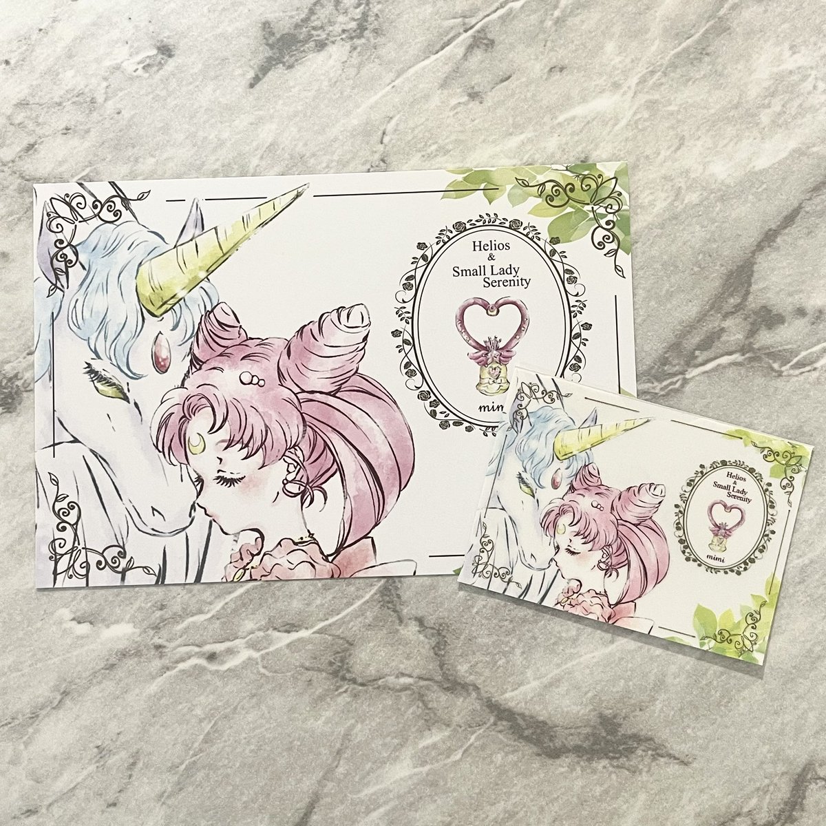 mimi_em3's tweet photo. #エリちび の
ポストカード＆ステッカーセット
ステッカーは、
クリア感があって
これはどうしても作ってみたかった
デザインの１つ✨✨
#セーラームーン
#エリオス
#ちびうさ
🔻販売中🔻
https://t.co/lUB36cYEOQ https://t.co/n6jyzeY3cD