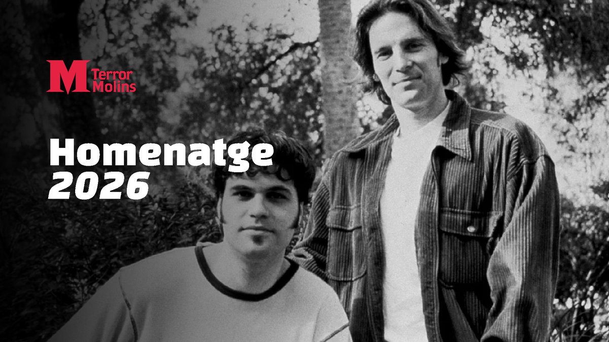 terrorMolins's tweet photo. 🌲 Daniel Myrick i Eduardo Sánchez tornen junts a Europa 27 anys després.

Els directors de The Blair Witch Project protagonitzaran la cloenda, presentaran el film i recolliran el Premi Homenatge.

Més info: https://t.co/zUV3oVixsL

#TerrorMolins26 #Cloenda https://t.co/lVf4mbQSTO