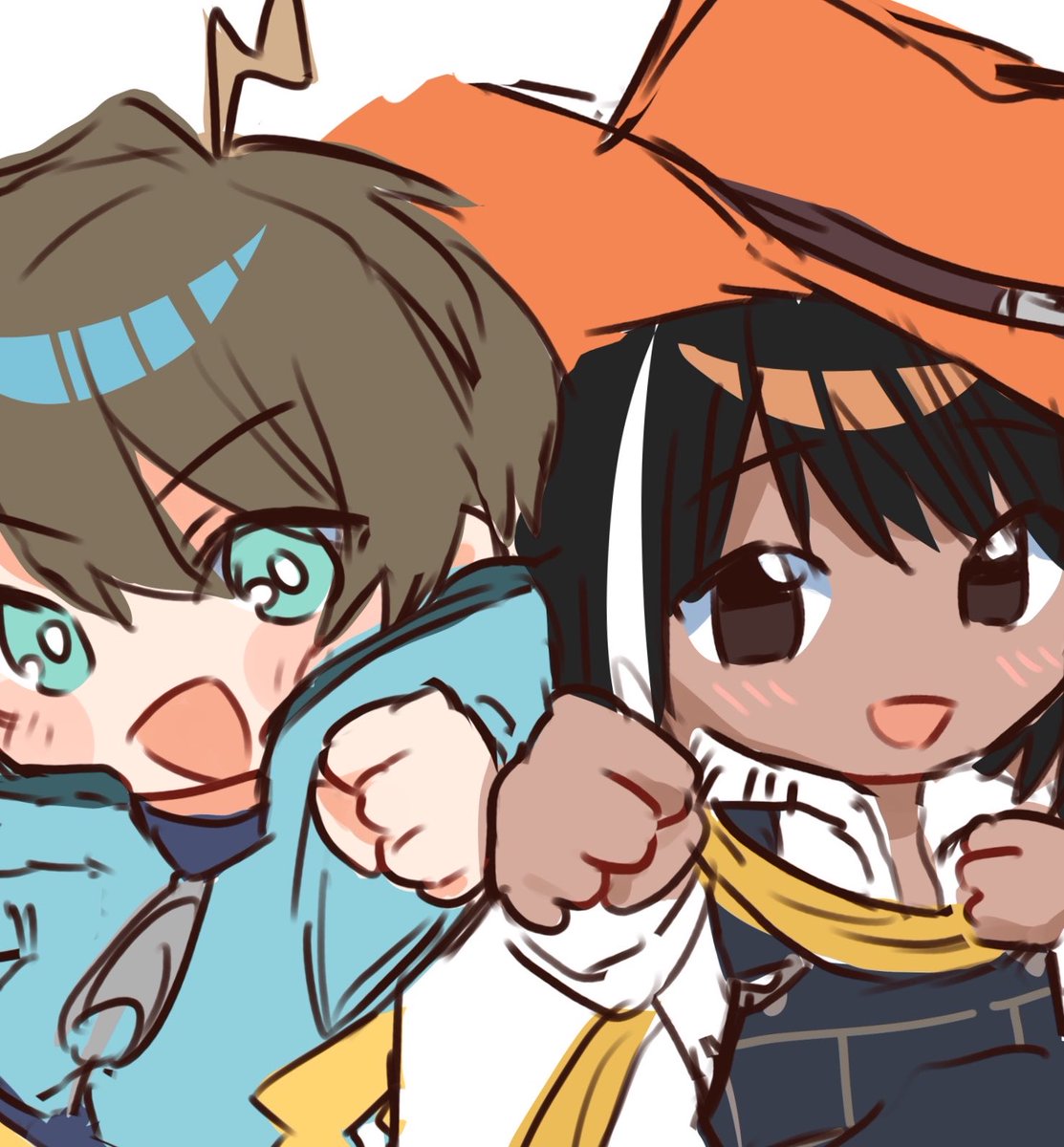 Watsu_1228's tweet photo. #引用rtした人の絵を自分の絵柄でリメイクする 
久々にこれ系やってもいいですか🫣✨
こなけし、相互さん限定です！

ながぼ https://t.co/8lC0VpiZ87