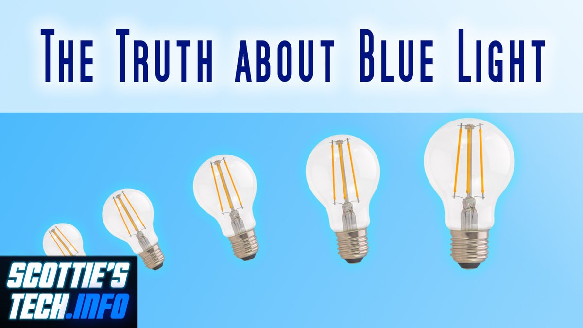 ScottiesTech's tweet photo. The illuminating truth about blue light and LED bulbs:
https://t.co/qZtXEODzza https://t.co/C0VvtbqYWr