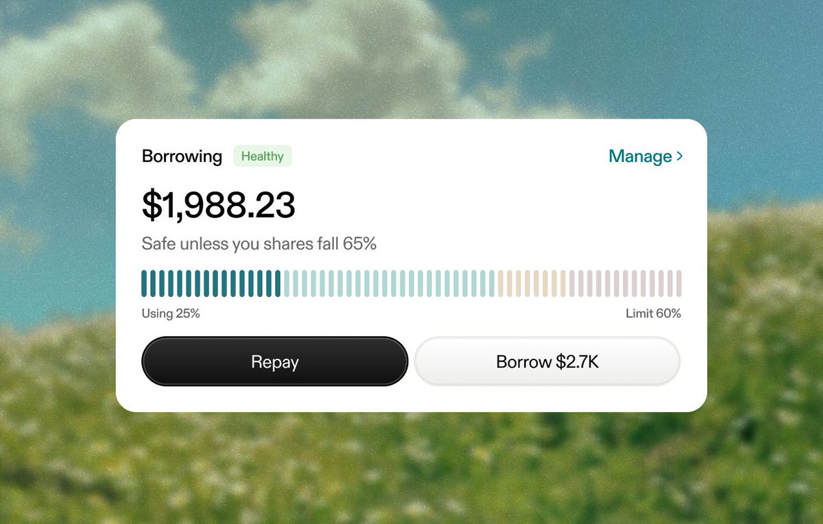 trymercury_'s tweet photo. Need cash but don't want to sell?
Pledge your stocks. Get dollars. Keep your shares.

Mercury keeps an eye on your loan, so you don't have to. https://t.co/sIZc0FFp7w