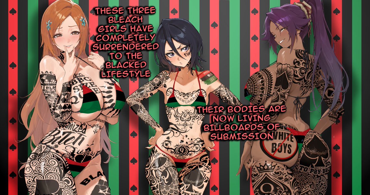 elfblacked's tweet photo. ── ☬ • 龍❀̥˚──ᅠ
ᅠ
ᅠ
Demon slayer = blacked ♠️ 
Mha = blacked♠️ 
Bleach = blacked ♠️
Stroke to your defeat 
ᅠᅠ
ᅠ
 ── ☬ • 龍❀̥˚──ᅠ https://t.co/DMs8rwjQxU