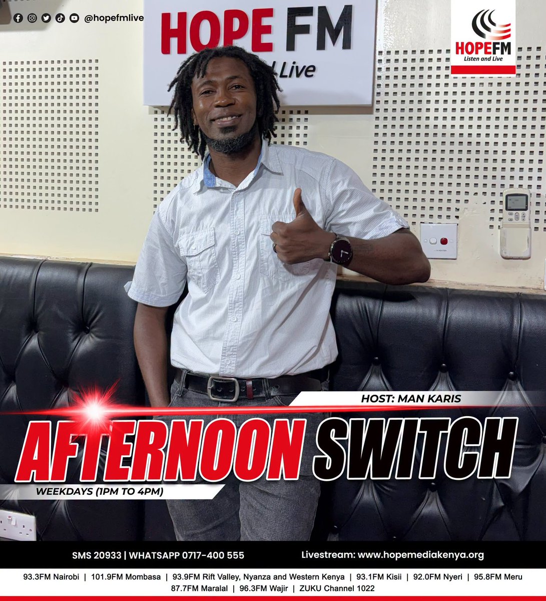 HopeFMLive's tweet photo. Food gained by fraud tastes sweet, but one ends up with a mouth full of gravel. Proverbs 20:17

True satisfaction comes from integrity and honest living rather than short-term thrills that end in ruin.

#TheAfternoonSwitch with @Karis_poetry 
#SwitchMapesa
#KarisOnTheSwitch https://t.co/OhMezQVXuX