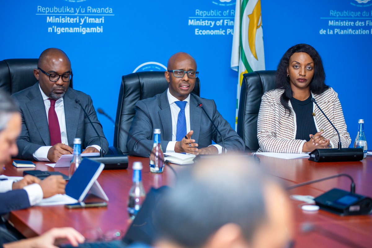 RwandaFinance's tweet photo. Rwanda and the International Monetary Fund (IMF) have reached a staff-level agreement on the first review of Rwanda's Extended Credit Facility program, reflecting strong economic performance, including 9.7% growth in the first half of 2026.
Once approved by the IMF Executive Board, Rwanda will have access to about US$35.7 million to support the economic program and ongoing reforms.