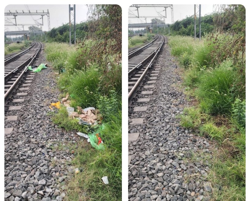 SalemDRM's tweet photo. Deep Clean Drive! 💪🧹

Day 3 - Swachhata Pakhwada 2026
Trackside &amp; Legacy Waste Cleaning Drive at Coimbatore &amp; Erode Railway station - Salem Division

#SwachhataPakhwada2026 #SalemDivision #TracksideCleaning https://t.co/x32wOIxEFZ