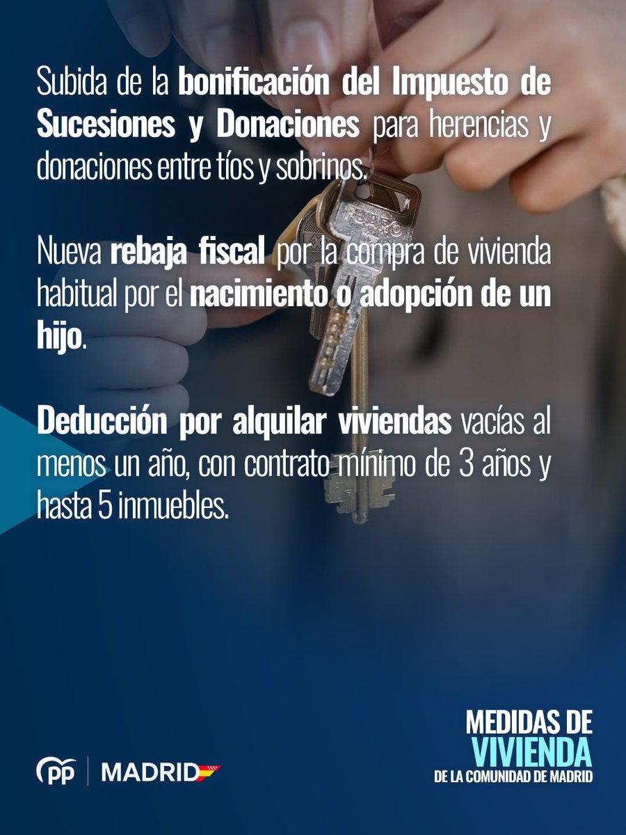 PP_Torrelodones's tweet photo. Frente a la improvisación y a la demagogia, soluciones 

✅ 35 rebajas de impuestos (con cuatro más previstas, con la vivienda como prioridad. https://t.co/rwE7tXEn4B