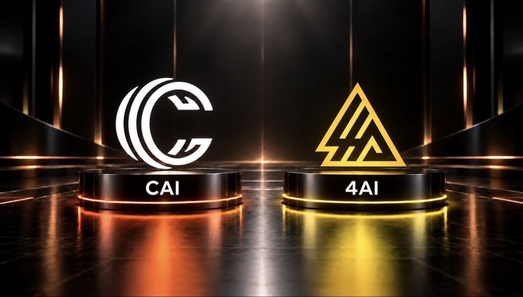 CAI_protocol's tweet photo. CAI × 4AI @4ainet 🤝

The future of AI won’t be built by isolated agents — it will be built by open networks where agents can collaborate, create, and deliver real value.

4AI is building a decentralized AI marketplace where anyone can request, build, and deploy AI agents.

Together, CAI and 4AI are excited to explore new possibilities across autonomous agents, decentralized AI, and the broader Web3 ecosystem⚡️

More ahead.

#CAI #4AI #AI #Web3