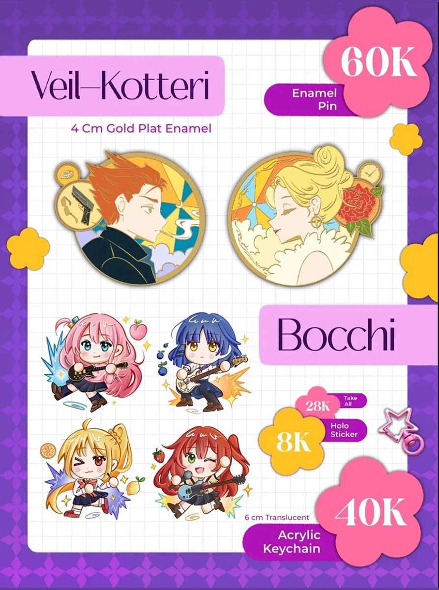 arainre's tweet photo. [RT &amp; likes are very appreciated!] 
✧ Arainre #CF23 PO &amp; GA 🎇

🗓️ 6-10 Oct 2026
🛍 Pick-Up, Mail 
📍 [7Ikanz] Booth N13 - Both Day
🎁 GA Info ⬇️
🔗 ⬇️

Fandom: Veil, LADS, HxH, MBTI, Haikyuu, green yuri, Nana, Bocchi,  Originals

#cf23 #comifuro23 #cf23catalog #cf23catalogue https://t.co/ZIEjKhaWwW