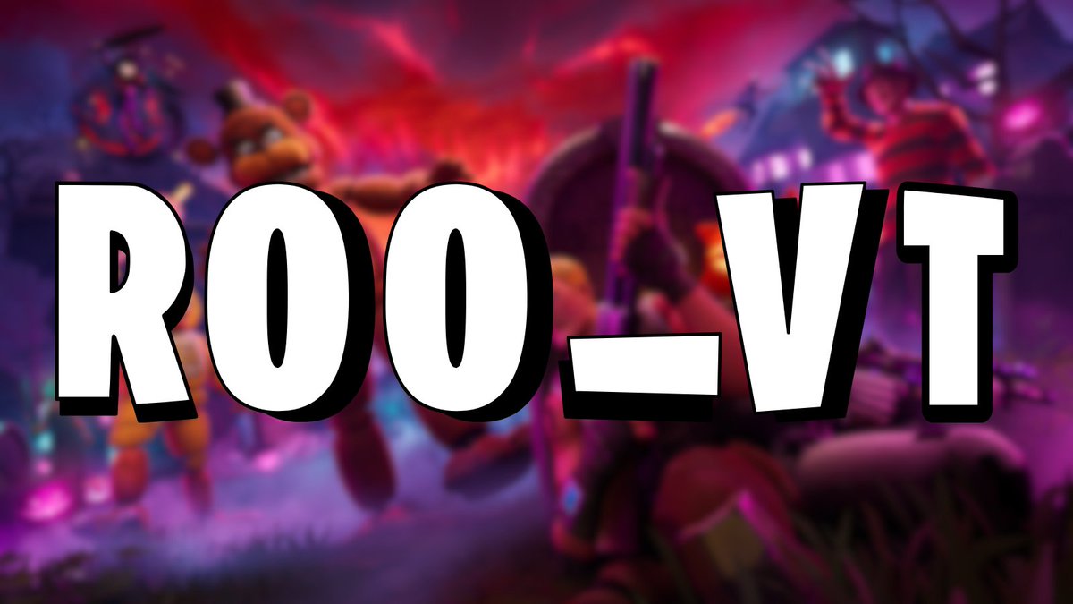 Roo_VT's tweet photo. Thinking about buying something on @Fortnite this Fortnitemares?

Consider using my creator code "ROO_VT"!!

Live right now~ <3 https://t.co/V1ATJcBh27