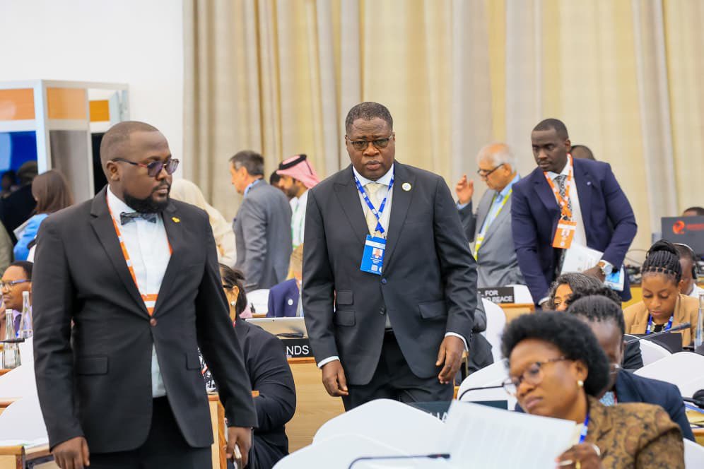 12thParliament's tweet photo. Speaker @ObothOboth is leading Uganda’s delegation at the Inter-Parliamentary Union (IPU) Assembly taking place in Arusha, Tanzania. The Assembly brings together parliamentarians from across the world to discuss key global issues and strengthen parliamentary cooperation. https://t.co/CCpiXgMAHe