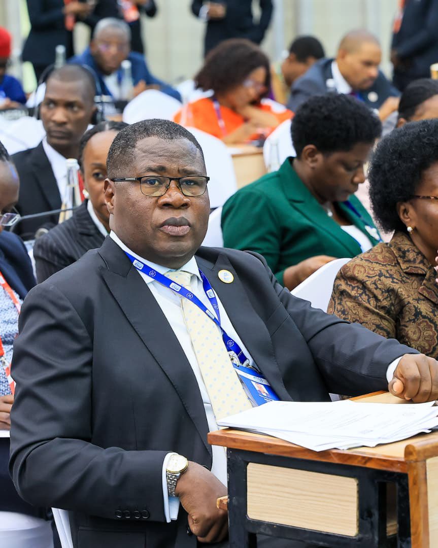 12thParliament's tweet photo. Speaker @ObothOboth is leading Uganda’s delegation at the Inter-Parliamentary Union (IPU) Assembly taking place in Arusha, Tanzania. The Assembly brings together parliamentarians from across the world to discuss key global issues and strengthen parliamentary cooperation. https://t.co/CCpiXgMAHe