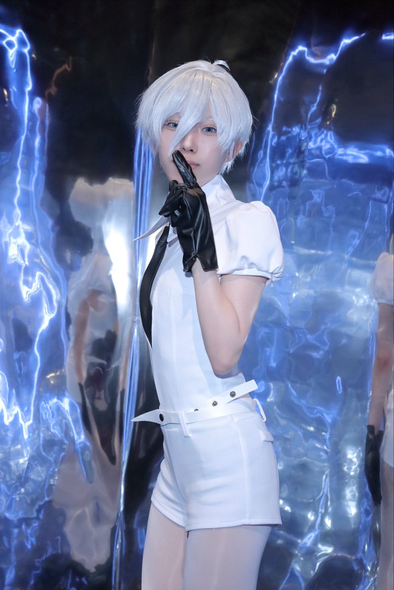 A4n9x's tweet photo. 💎/ cosplay
📷@nankyokutori さん

#ヒロコスタ　#IMOCOS  
#宝石の国コスプレ部 https://t.co/KNgfDSjCPb