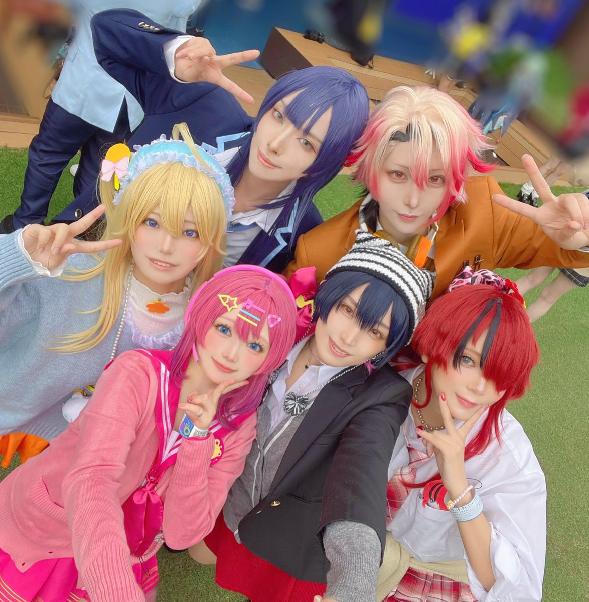 22__sr's tweet photo. cos/🌈🕒

✨ダンス部×DDRコラボしてきた✨
みんな似合ってて最高❣️久々のTDC楽しかった🎶

❤️‍🔥みは
🎴ゆうと
🍯シェリー
☯️ちをり
🦉🎻ちゃい
🧸🌙そら

#コスフェスTDC https://t.co/c2lkFGg6Mg