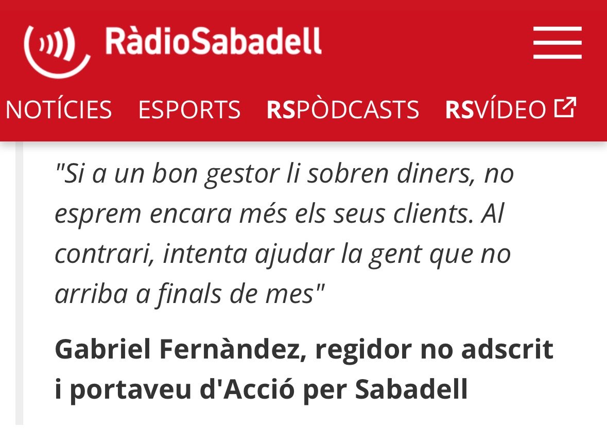 GabrielFerDiaz's tweet photo. 📈 Un 24,2% més d’impostos i taxes en aquest mandat. Això és el que paga la gent de #Sabadell.

@accio_sbd ho tenim clar: votem NO i treballem per acabar amb la majoria absoluta del PSC al #plesbd. La ciutat necessita un canvi. I el 2027 el farem possible.

✖️ #AccióperSabadell https://t.co/OALHI0i4Wd