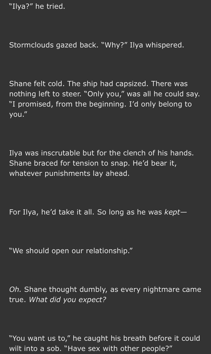 apriicating's tweet photo. one of my favourite ongoing fics #ofalltime just updated, hilaaarious antics with the voyageurs not coping with shane’s hotness, absolutely delicious smut, and angst!! all my of my favourite things!! go read!! (screenshots from most recent chapter)
https://t.co/RNVRPN8D8w https://t.co/69FHSgd8nK