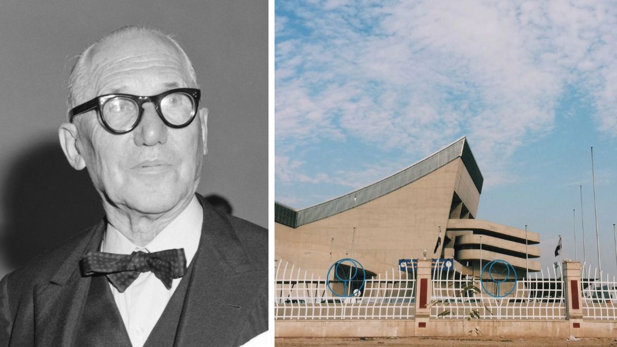 archnet's tweet photo. Le Corbusier, a founding pioneer of #Modernist architecture, was born on this day (6 October), 129 years ago. Learn more about his work and influence in #India, #Iraq, #Morocco, and elsewhere from Archnet. https://t.co/MxYiXZShxn https://t.co/Xn4nPY3j7y