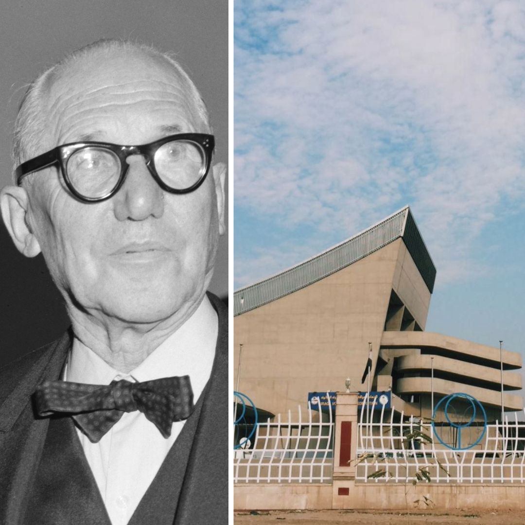 archnet's tweet photo. Le Corbusier, a founding pioneer of #Modernist architecture, was born on this day (6 October), 129 years ago. Learn more about his work and influence in #India, #Iraq, #Morocco, and elsewhere from Archnet. https://t.co/MxYiXZShxn https://t.co/Xn4nPY3j7y