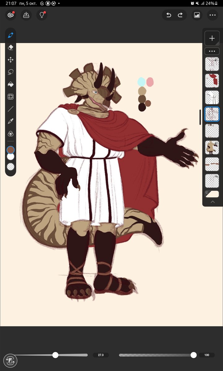 Gruwabi's tweet photo. @_VGen_ I'm attaching a speedpaint to the first art. I wish everyone good luck! 

Portfolio:
https://t.co/NpOS61WTOc
Get commission:
https://t.co/SHXWMwBrXe
Vgen:
https://t.co/WHYzm7aKXS https://t.co/zHsmsXWJI9