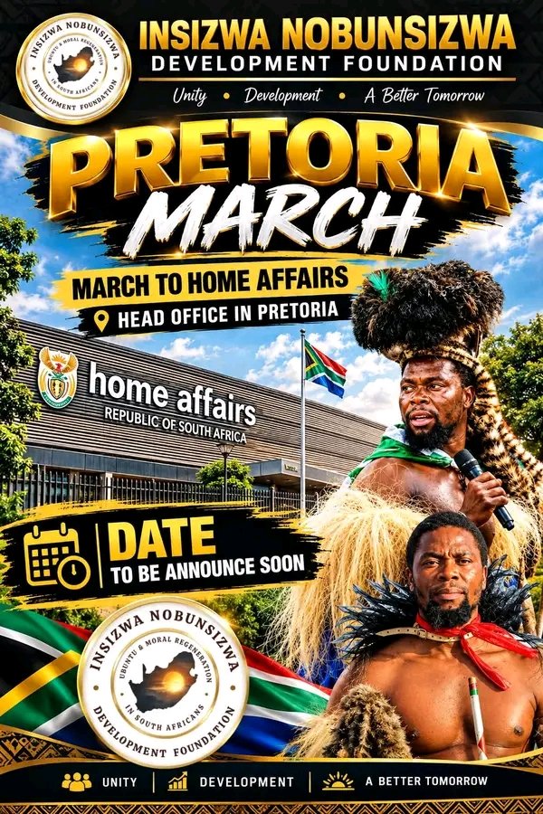 PhakelaMthakath's tweet photo. We will visit the Home Affairs head offices in Pretoria to issue a final warning about this issue of illegal foreign nationals who are in this country.

What we have always been called when we fight for our country is now going to become a reality.

Ngane zakwethu no matter what happens or how much our government mistreats us, never bring back ondlebezikhanyi langa. We would rather build our own government. I am begging you🤞🏾

The country’s leadership must listen to us and treat us with respect; otherwise, the 4th is off ❌